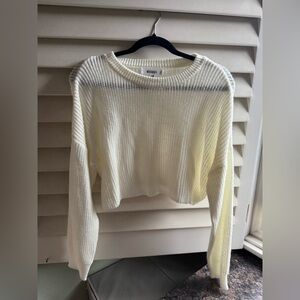 Missguided knit sweater cropped